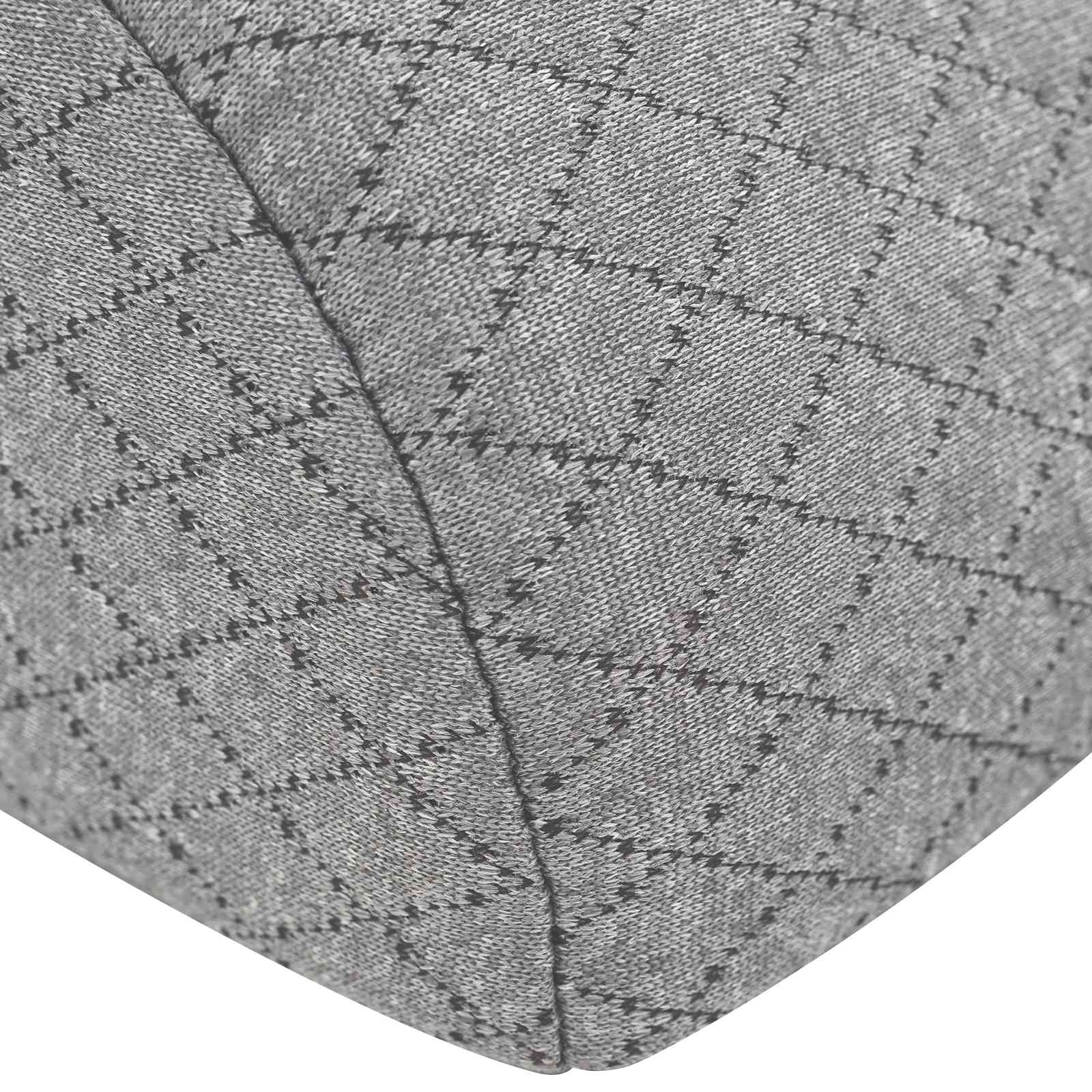 Cuscino per le Gambe Geometrico Grigio 42020197