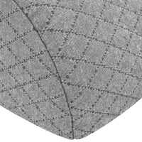 Cuscino per le Gambe Geometrico Grigio 42020197