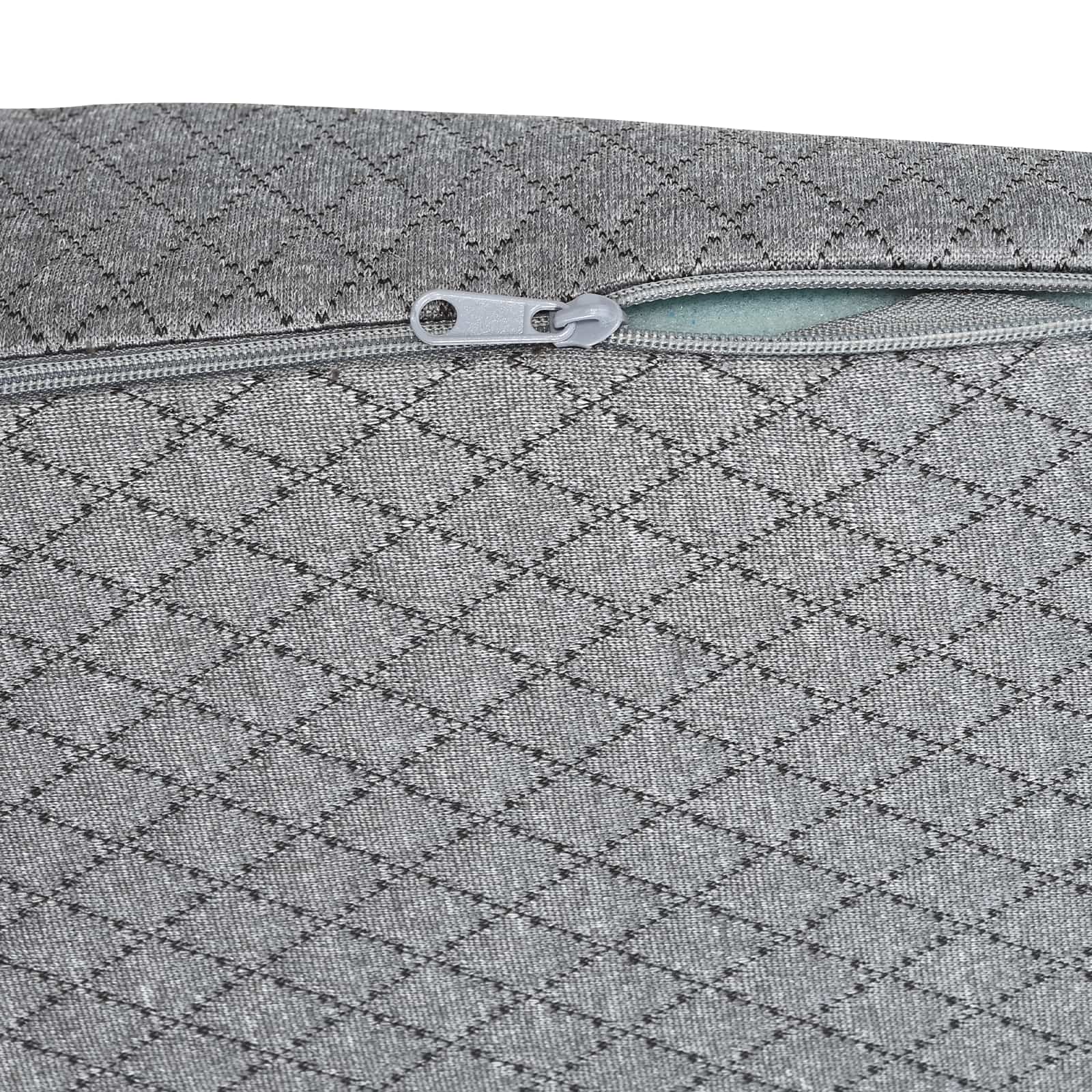 Cuscino a Wedge Tinta unita Grigio 42020205