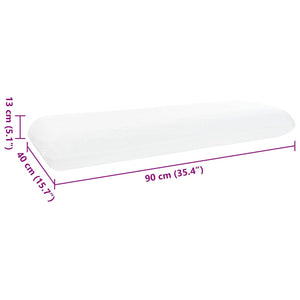 Cuscino da Letto Tinta unita 70 x 36 x 13 cm 42020231