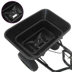 Spanditore Nero 106 x 53 x 75 cm PVC e Acciaio 42019628