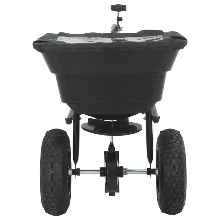 Spanditore Nero 106 x 53 x 75 cm PVC e Acciaio 42019628