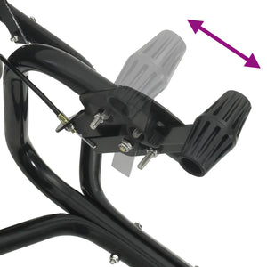 Spanditore Nero 106 x 53 x 75 cm PVC e Acciaio 42019628