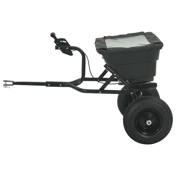 Spanditore Nero 106 x 53 x 75 cm PVC e Acciaio 42019628