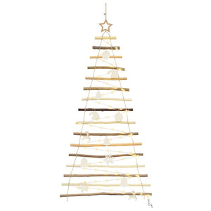 Albero di Natale Naturale 150 cm legno massiccio di frassino 42020260