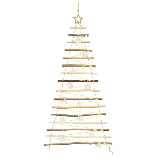 Albero di Natale Naturale 150 cm legno massiccio di frassino 42020260