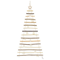 Albero di Natale Naturale 150 cm legno massiccio di frassino 42020260