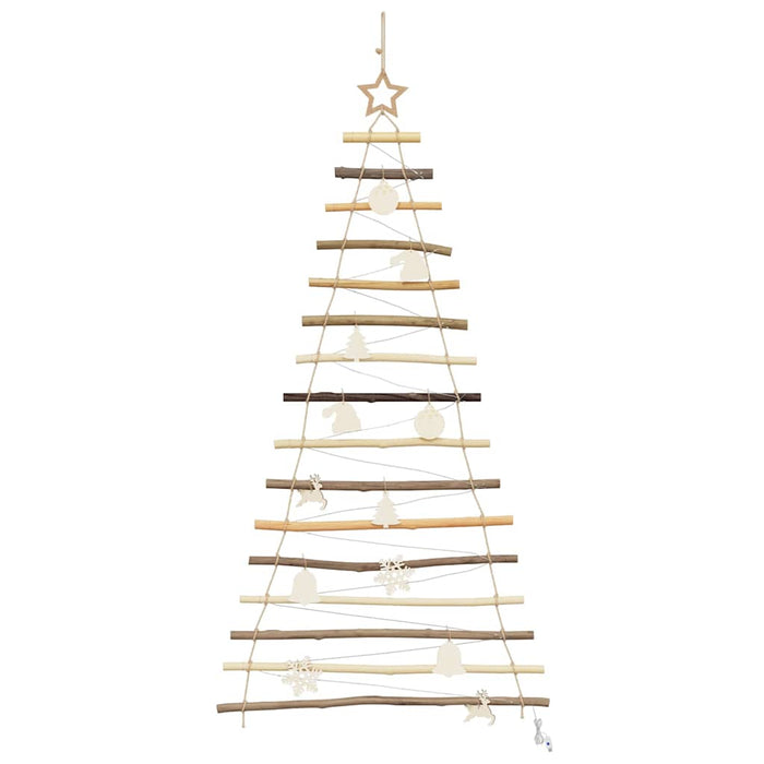 Albero di Natale Naturale 150 cm legno massiccio di frassino 42020260