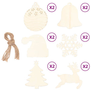 Albero di Natale Naturale 180 cm legno massiccio di frassino 42020261