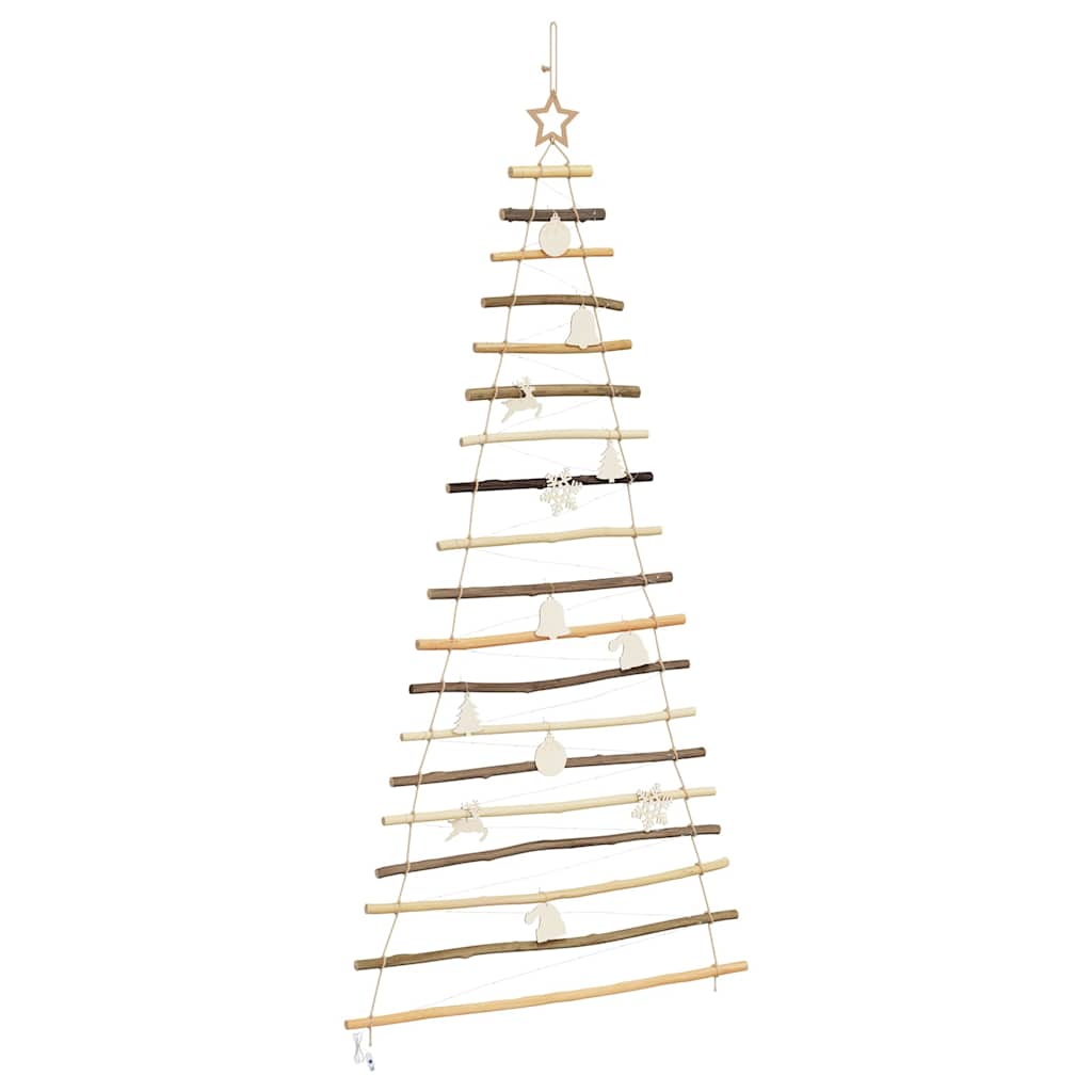 Albero di Natale Naturale 180 cm legno massiccio di frassino 42020261