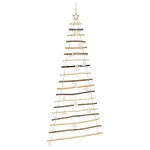 Albero di Natale Naturale 180 cm legno massiccio di frassino 42020261