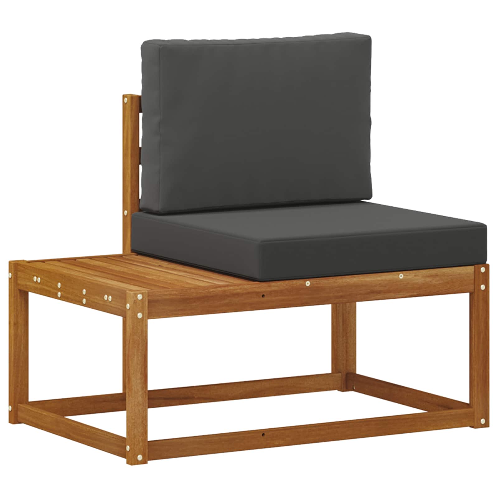 Divano Finale da Esterno 2 Pezzo Naturale e Antracite 900481