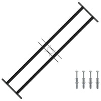 Griglia Finestra Nero 115 x 30 cm Acciaio verniciato a polvere 42020559