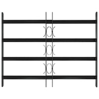 Griglia Finestra Nero 75.5 x 60 cm Acciaio verniciato a polvere 42020564