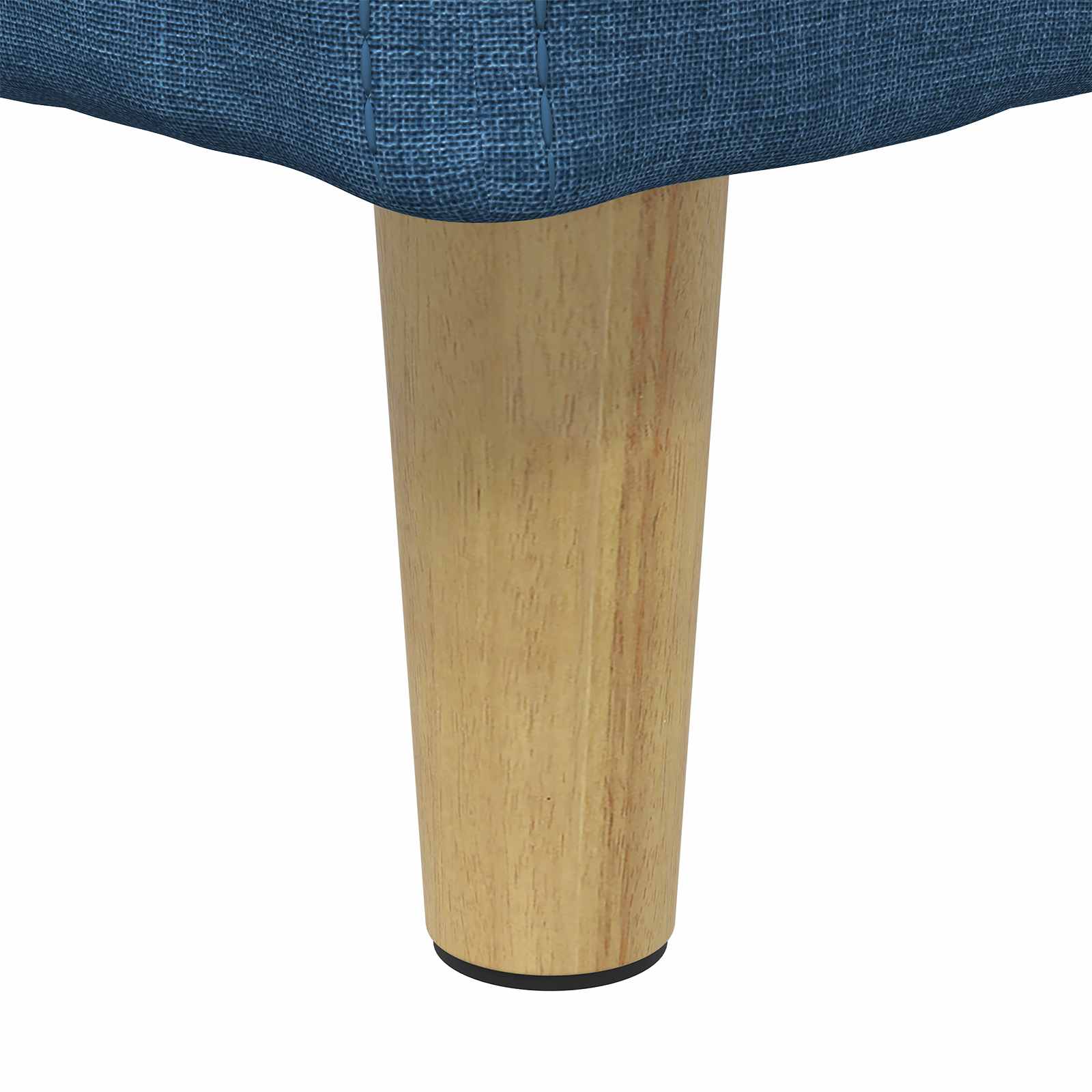 Sgabello Button con cuscino Blu 60 x 60 x 45 cm Tessuto 876823