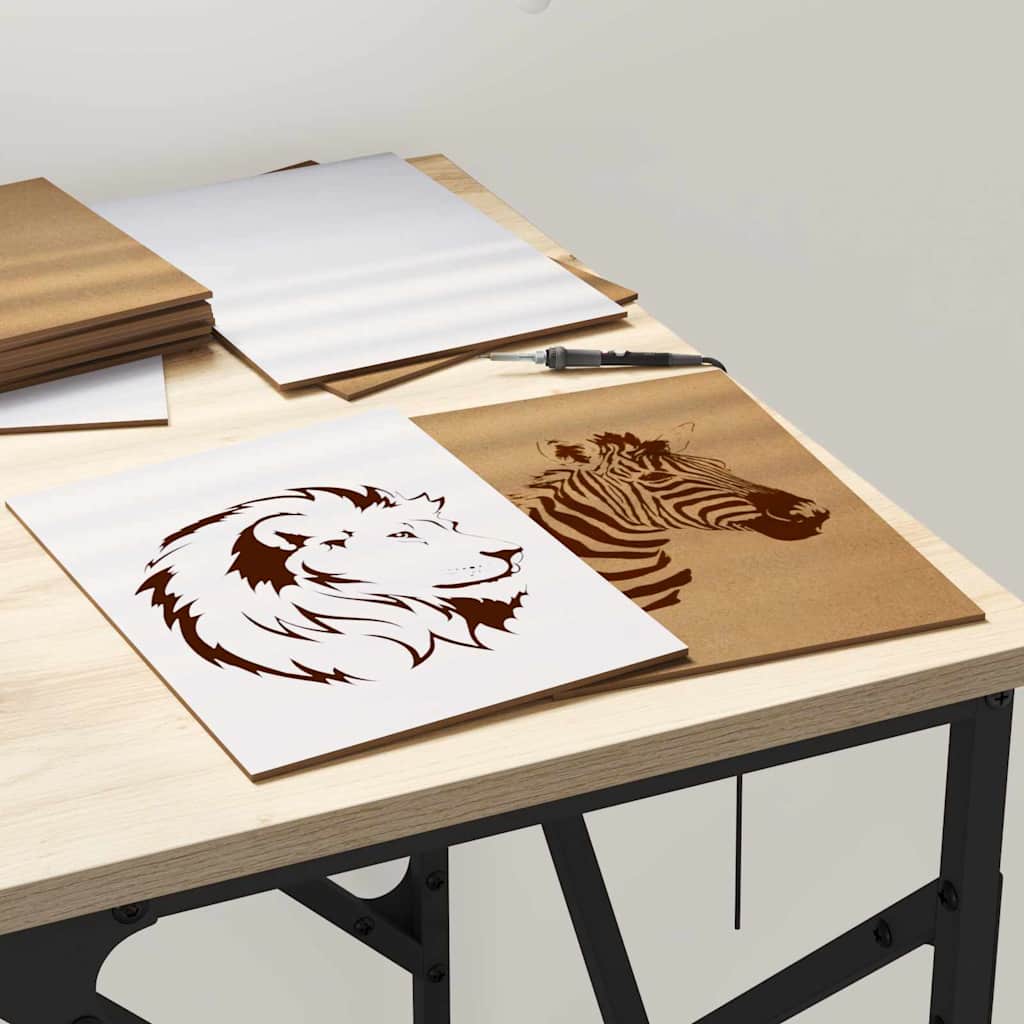 Pannelli decorativi 12 pcs Bianco 15 x 21 x 0.3 cm 885535