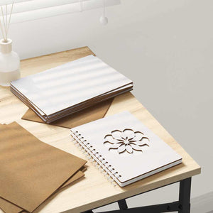 Pannelli decorativi 50 pcs Bianco 15 x 21 x 0.3 cm 885536