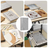 Pannelli decorativi 50 pcs Grigio sonoma 15 x 21 x 0.3 cm 885551