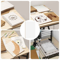 Pannelli decorativi 12 pcs Bianco 21 x 30 x 0.3 cm 885559