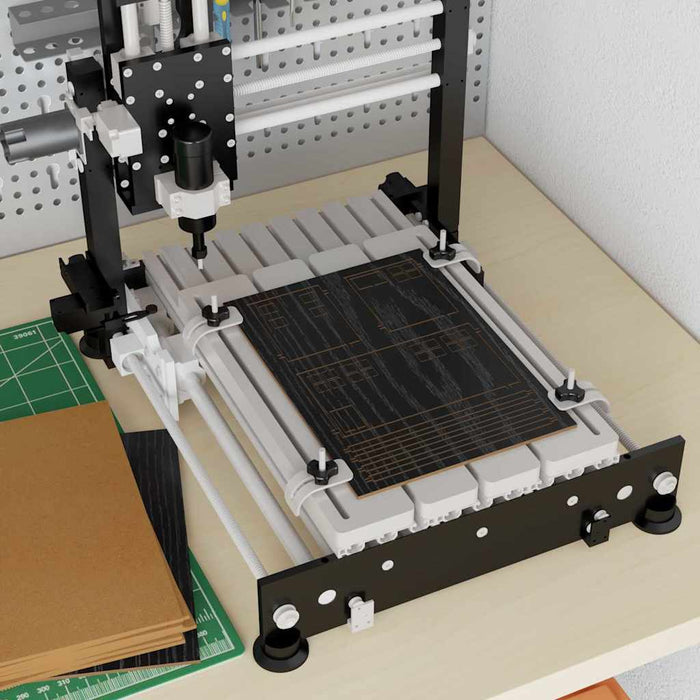 Pannelli decorativi 12 pcs Rovere nero 21 x 30 x 0.3 cm 885562