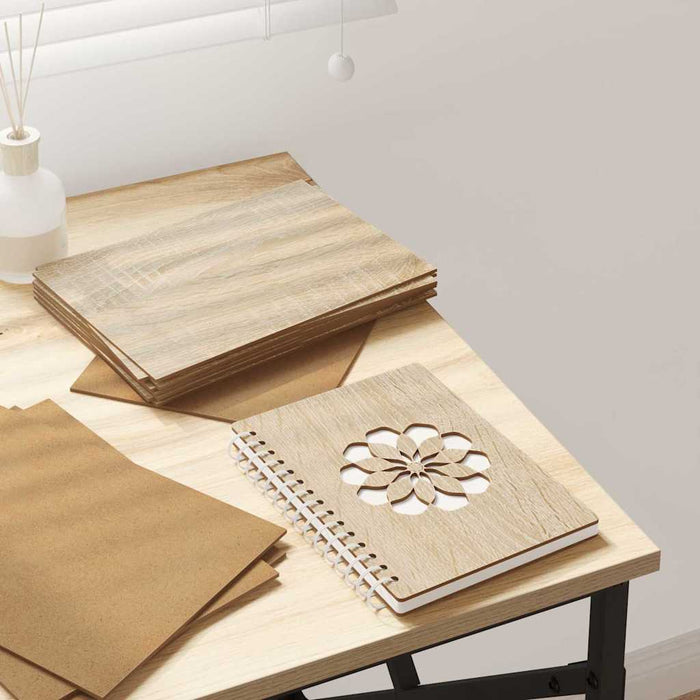 Pannelli decorativi 150 pcs rovere sonoma 21 x 30 x 0.3 cm 885567