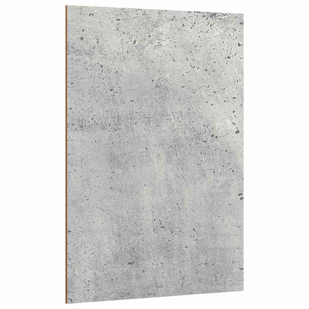 Pannelli decorativi 50 pcs Grigio cemento 21 x 30 x 0.3 cm 885569