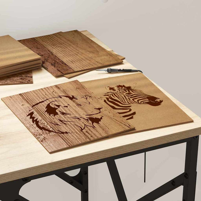 Pannelli decorativi 12 pcs Legno vecchio 21 x 30 x 0.3 cm 885577