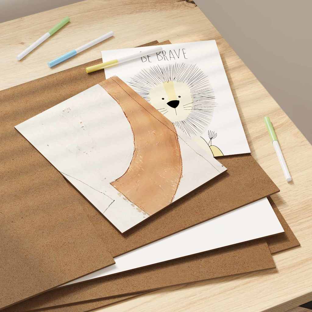 Pannelli decorativi 12 pcs Bianco 30 x 42 x 0.3 cm 885583