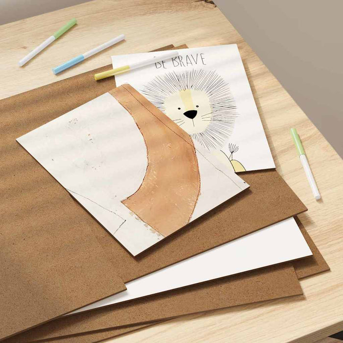 Pannelli decorativi 12 pcs Bianco 30 x 42 x 0.3 cm 885583