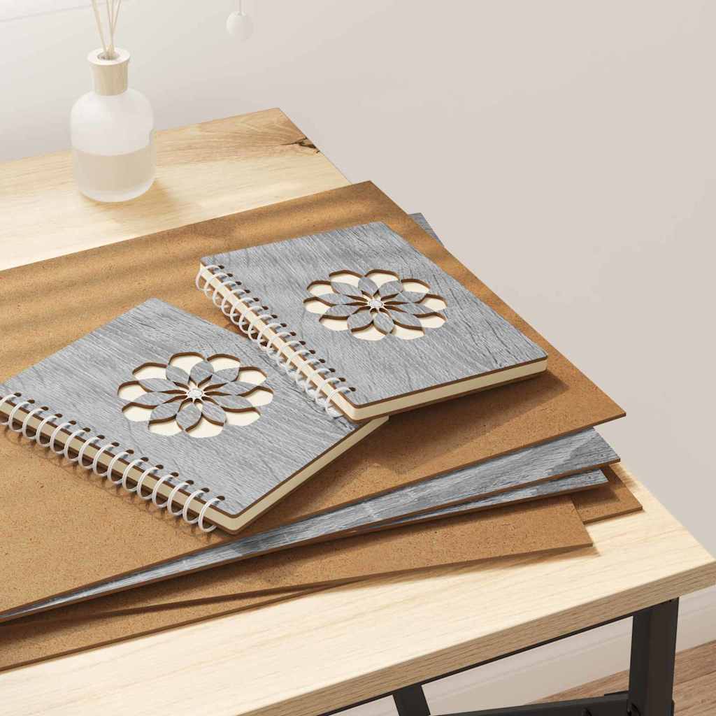 Pannelli decorativi 12 pcs Grigio sonoma 30 x 42 x 0.3 cm 885593