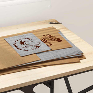 Pannelli decorativi 12 pcs Grigio sonoma 30 x 42 x 0.3 cm 885593