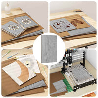 Pannelli decorativi 12 pcs Grigio sonoma 30 x 42 x 0.3 cm 885593