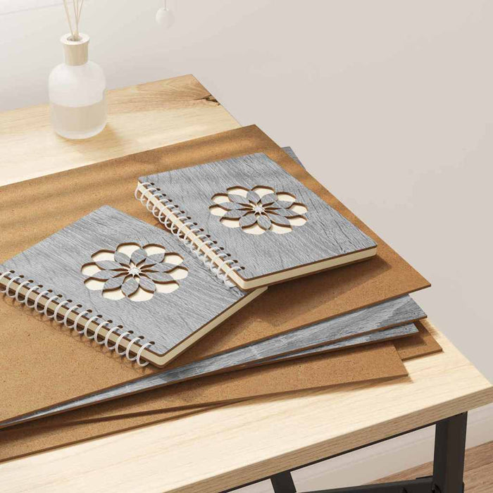 Pannelli decorativi 50 pcs Grigio sonoma 30 x 42 x 0.3 cm 885594