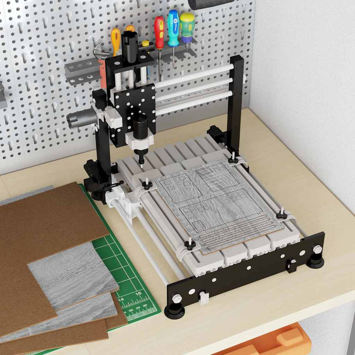 Pannelli decorativi 50 pcs Grigio sonoma 30 x 42 x 0.3 cm 885594