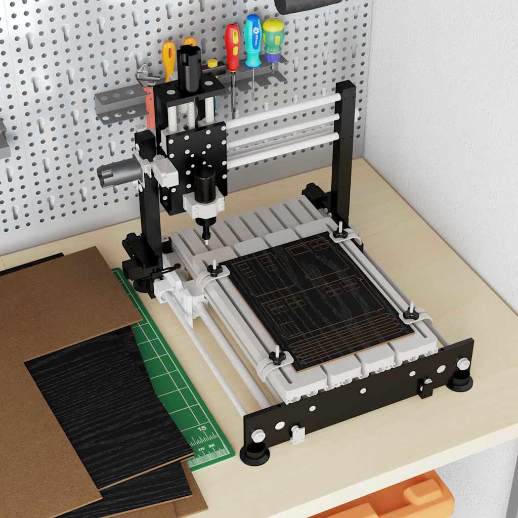 Pannelli decorativi 50 pcs Rovere nero 40 x 60 x 0.3 cm 885602