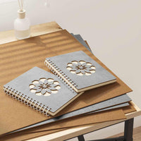 Pannelli decorativi 12 pcs Grigio cemento 40 x 60 x 0.3 cm 885605