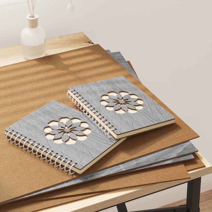 Pannelli decorativi 12 pcs Grigio sonoma 40 x 60 x 0.3 cm 885609