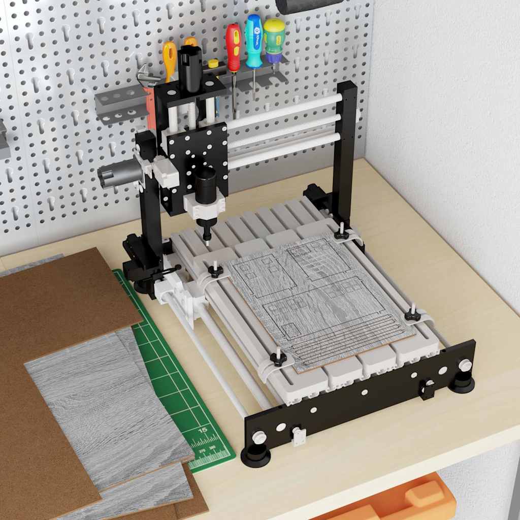 Pannelli decorativi 12 pcs Grigio sonoma 40 x 60 x 0.3 cm 885609