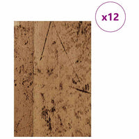 Pannelli decorativi 12 pcs Legno vecchio 40 x 60 x 0.3 cm 885611
