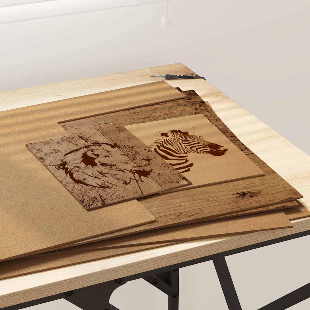 Pannelli decorativi 50 pcs Legno vecchio 40 x 60 x 0.3 cm 885612