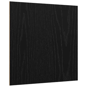 Pannelli decorativi 12 pcs Rovere nero 30 x 30 x 0.3 cm 885617