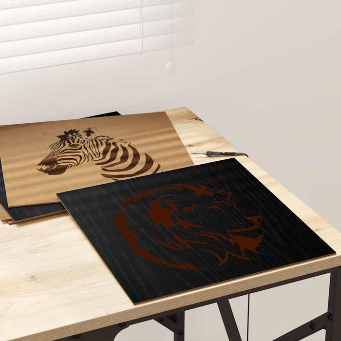 Pannelli decorativi 50 pcs Rovere nero 30 x 30 x 0.3 cm 885618