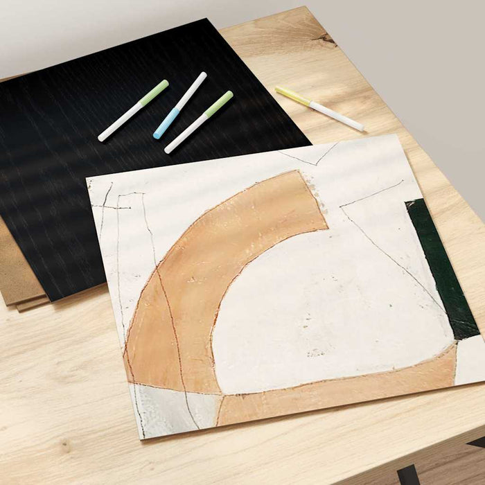 Pannelli decorativi 50 pcs Rovere nero 30 x 30 x 0.3 cm 885618