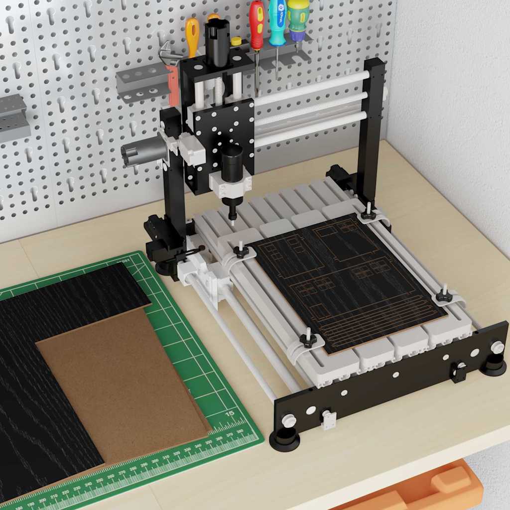 Pannelli decorativi 50 pcs Rovere nero 30 x 30 x 0.3 cm 885618