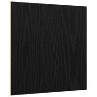 Pannelli decorativi 50 pcs Rovere nero 30 x 30 x 0.3 cm 885618