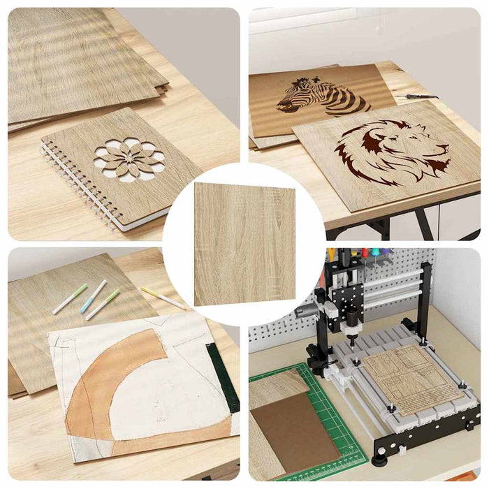 Pannelli decorativi 12 pcs rovere sonoma 30 x 30 x 0.3 cm 885619