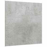 Pannelli decorativi 12 pcs Grigio cemento 30 x 30 x 0.3 cm 885621