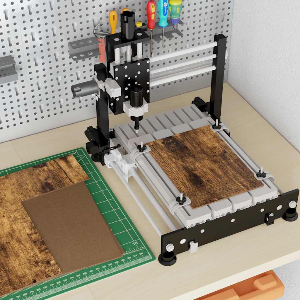 Pannelli decorativi 50 pcs Rovere fumo 30 x 30 x 0.3 cm 885624