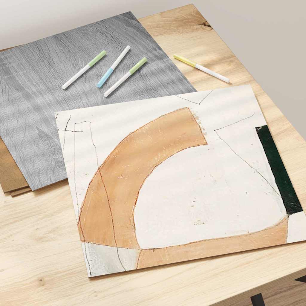 Pannelli decorativi 50 pcs Grigio sonoma 30 x 30 x 0.3 cm 885626