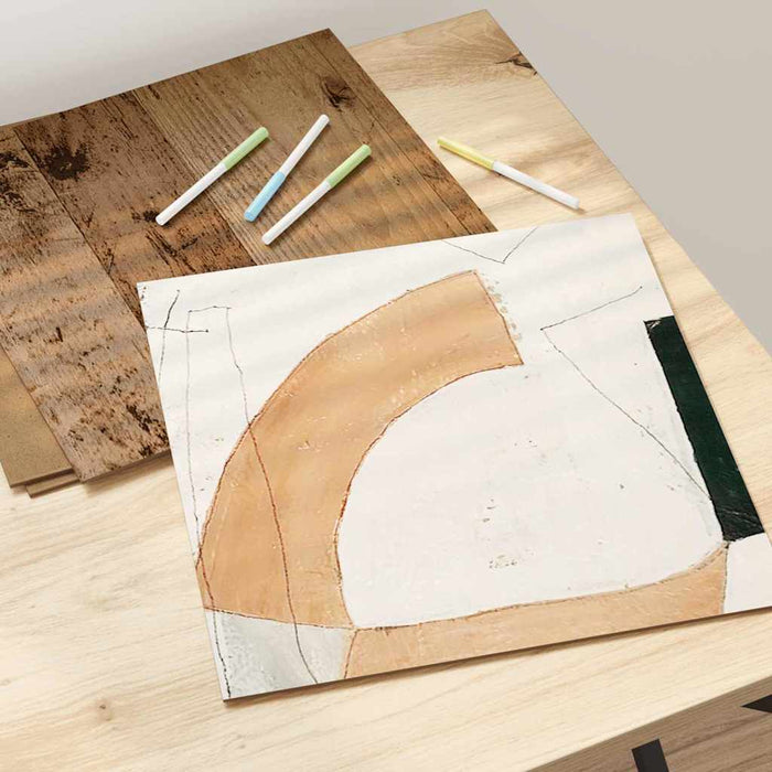 Pannelli decorativi 50 pcs Legno vecchio 30 x 30 x 0.3 cm 885628